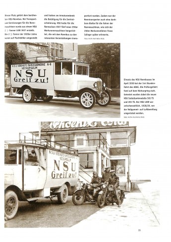 NSU Fotoalbum 1906-1977, Auto