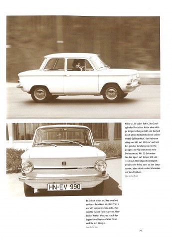 NSU Fotoalbum 1906-1977, Auto