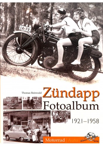 Zündapp Fotoalbum 1921-1958 Voorkant Zündapp Fotoalbum 1921-1958 Voorkant