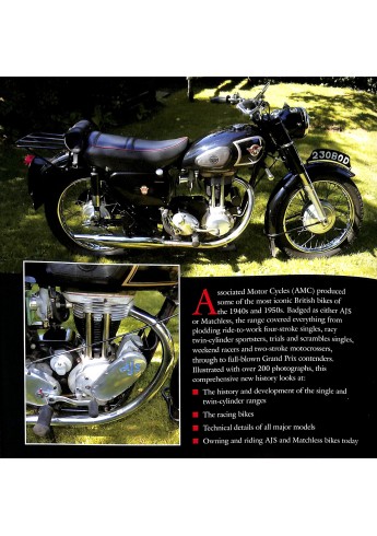 AJS and Matchless  Post -War Singles and Twins  -  The Complete Story Voorkant