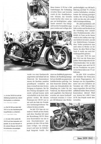 Jawa Motorrader Voorkant