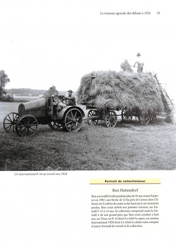 Le grand livre de tracteurs Farmall Voorkant