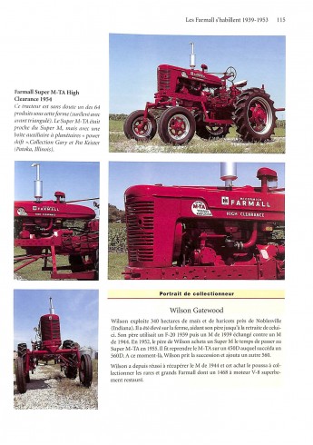 Le grand livre de tracteurs Farmall Voorkant