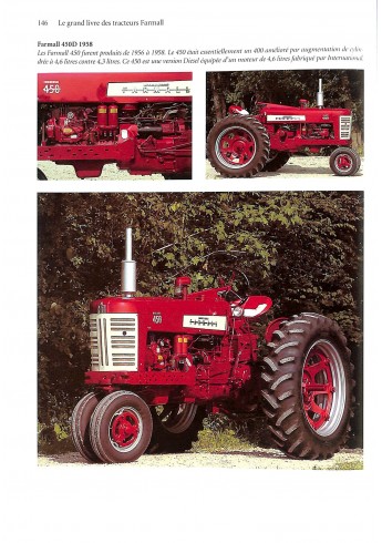 Le grand livre de tracteurs Farmall Voorkant