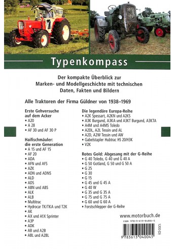 Güldner - Alle Traktoren 1938-1969 Voorkant