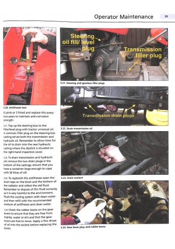 The Massey Ferguson 35 Tractor Workshop Service Manual Voorkant