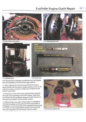 The Massey Ferguson 35 Tractor Workshop Service Manual Voorkant