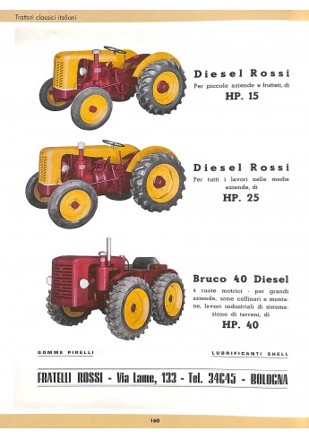 Trattori classici Italiani I documenti Voorkant