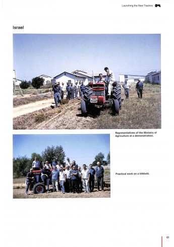 A world wide guide to Massey Ferguson 100 and 1000 tractors 1964-1988 Voorkant