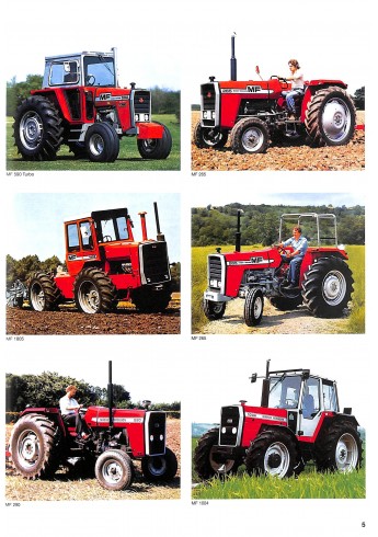 Massey Ferguson, Prospekte 1976-1985 Voorkant