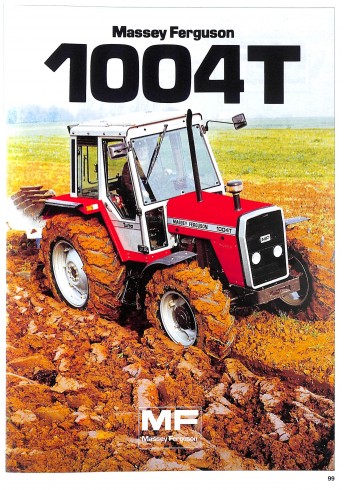 Massey Ferguson, Prospekte 1976-1985 Voorkant