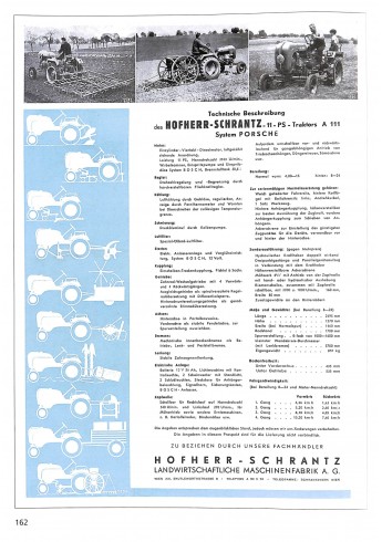 Porsche Diesel Prospekte, Druckschriften, Dokumente Voorkant