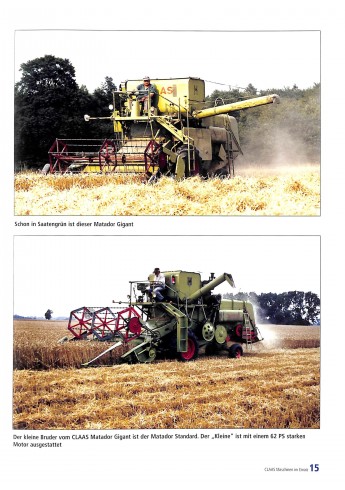 Claas Maschinen im Einsatz