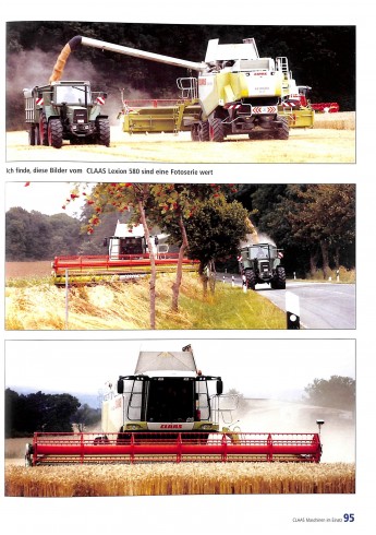 Claas Maschinen im Einsatz