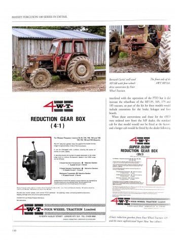 Massey Ferguson 100 series IN Detail Voorkant