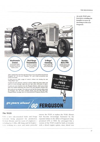 Massey Ferguson 35 & 65 Models in Detail Voorkant