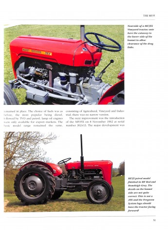 Massey Ferguson 35 & 65 Models in Detail Voorkant