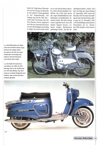 Hercules Motorräder Voorkant