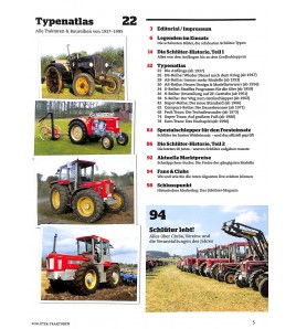 Typenkatalog Schlüter /  Traktor Classic Special Voorkant