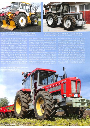 Typenkatalog Schlüter /  Traktor Classic Special Voorkant