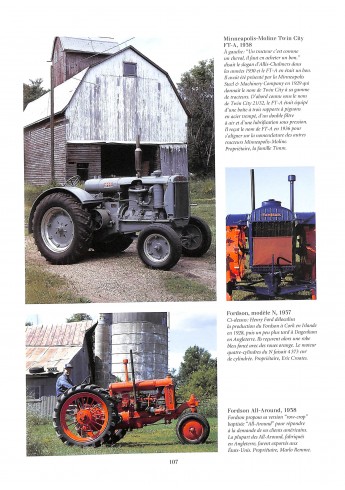 Tracteurs Américains, les grandes dates de la mécanisation Voorkant