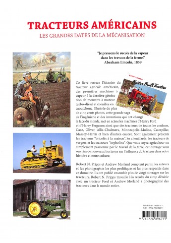 Tracteurs Américains, les grandes dates de la mécanisation Voorkant