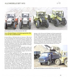 MB-Trac - Alle Modelle - alle Daten - alle Fakten Voorkant