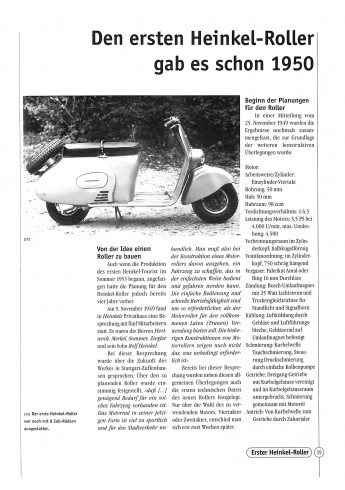 Heinkel, Roller-Moped-Kabine Voorkant