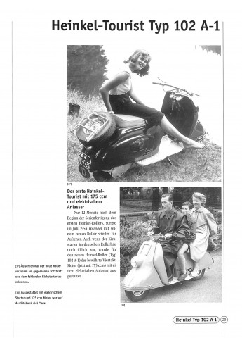 Heinkel, Roller-Moped-Kabine Voorkant