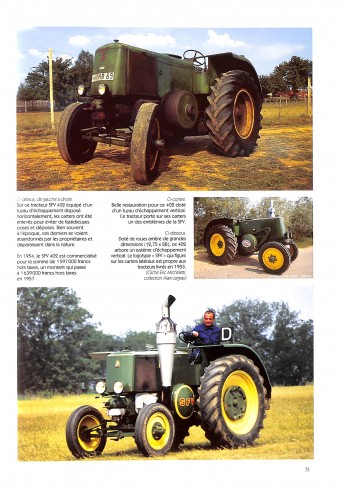 SFV 1950-1963, l'âge d'or tracteurs à huile lourde et machines agricoles Voorkant