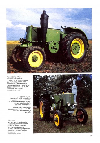 SFV 1950-1963, l'âge d'or tracteurs à huile lourde et machines agricoles Voorkant