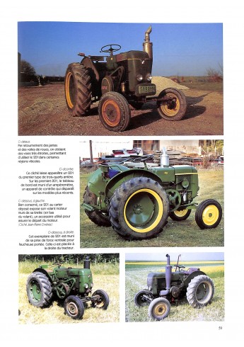 SFV 1950-1963, l'âge d'or tracteurs à huile lourde et machines agricoles Voorkant