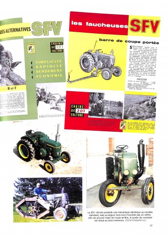 SFV 1950-1963, l'âge d'or tracteurs à huile lourde et machines agricoles Voorkant