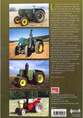 SFV 1950-1963, l'âge d'or tracteurs à huile lourde et machines agricoles Voorkant
