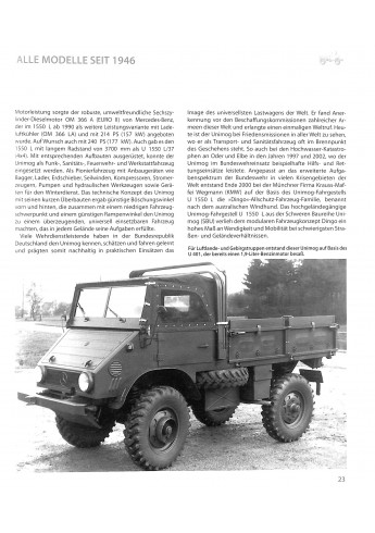 Unimog - Alle Typen, Alle Modelle, Alle Daten seit 1946 Voorkant