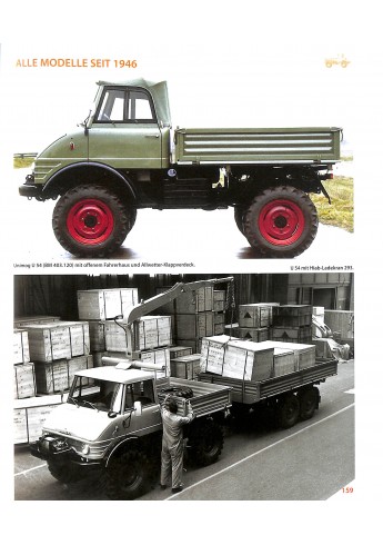 Unimog - Alle Typen, Alle Modelle, Alle Daten seit 1946 Voorkant