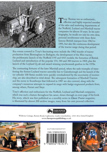  My Career with Nuffield, Leyland and Marshall Tractors Voorkant
