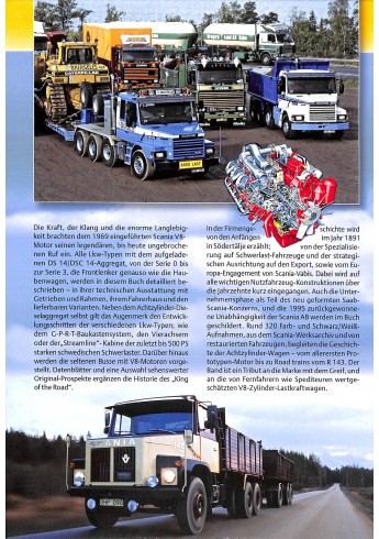 Scania V8 - King of the Road 1969-1996 Voorkant