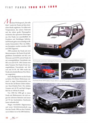 Fiat die Personenwagen-chronik