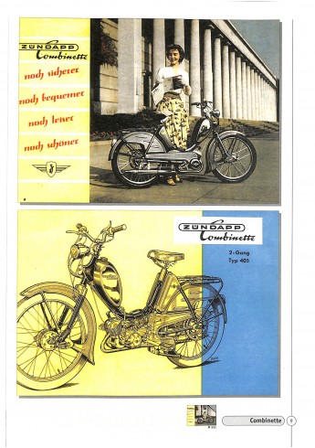 Zündapp Prospekte Moped, Mokick, Kleinkraftrad & Leichtkraftrad 1953-84 Voorkant