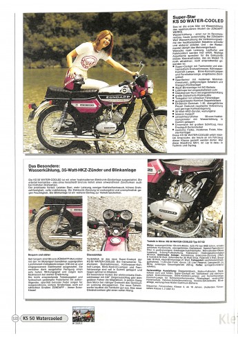 Zündapp Prospekte Moped, Mokick, Kleinkraftrad & Leichtkraftrad 1953-84 Voorkant