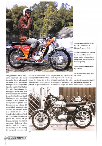 Zündapp Motorrader 1921-1984 Voorkant