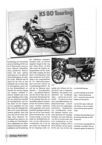 Zündapp Motorrader 1921-1984 Voorkant