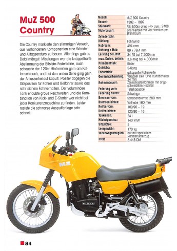 MZ - Motorräder seit 1950 Voorkant