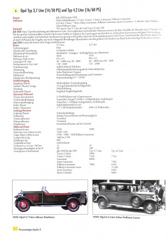 Opel Fahrzeug-Chronik Band 1 1899-1951