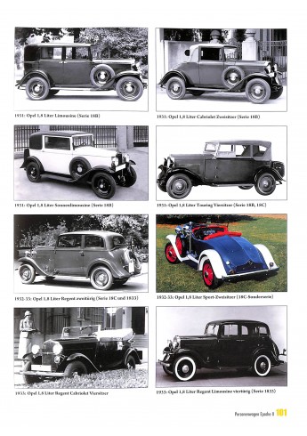 Opel Fahrzeug-Chronik Band 1 1899-1951