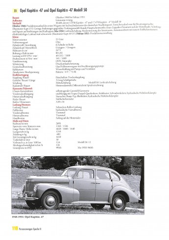 Opel Fahrzeug-Chronik Band 1 1899-1951