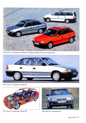 Opel Fahrzeug-Chronik Band 3 1991-2012