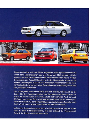 Audi Typenkunde, Audi 60 bis A5