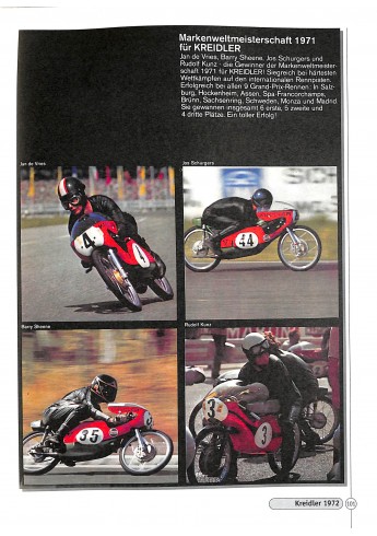 Kreidler Prospekte 1950-1982 Voorkant